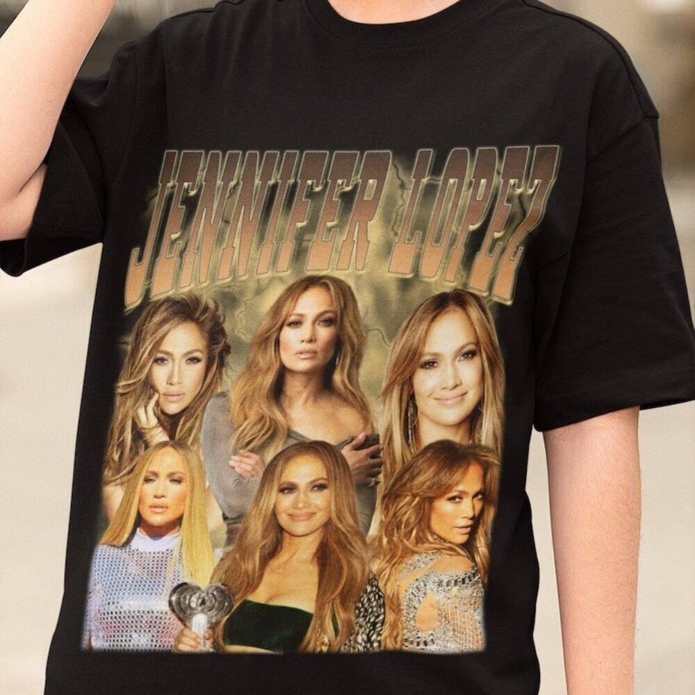 Jennifer Lopez 90S Retro Pop Icon  TShirt